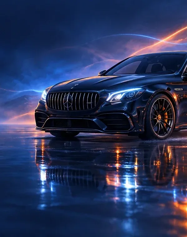 Carro de noche